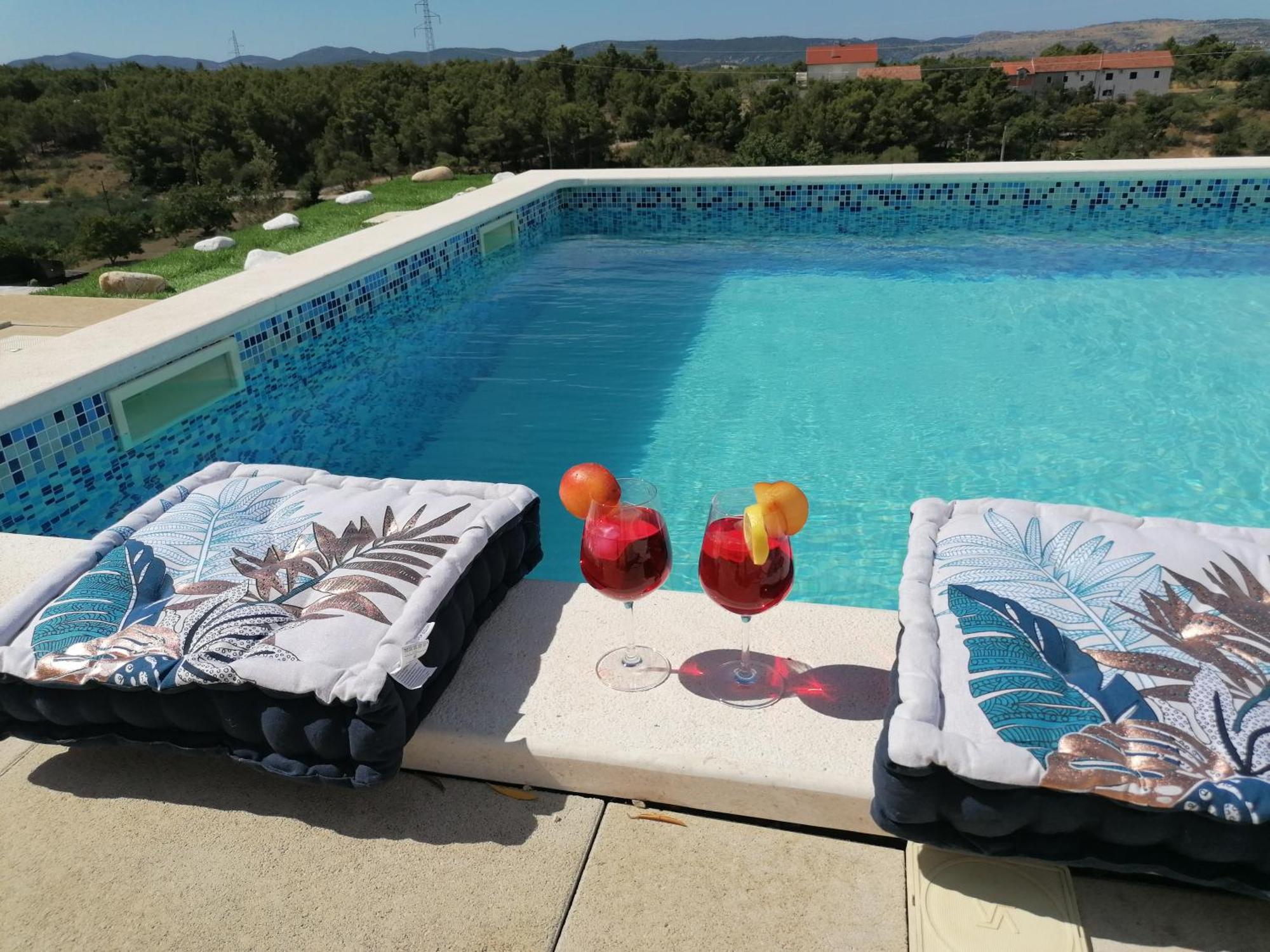 Villa Scolopax Rusticola Skradin With Heated Pool Exterior photo
